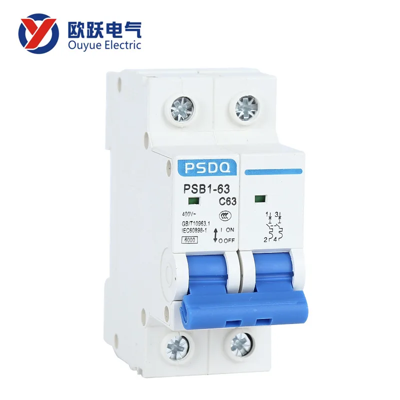 Lille strømafbryder 2P